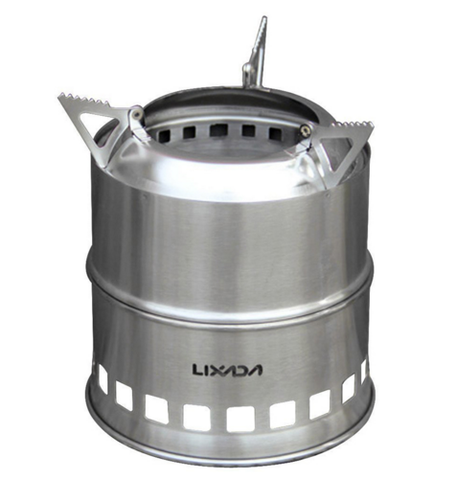 Outdoor Wood Stove Portable Stainless Steel