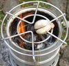 Outdoor Wood Stove Portable Stainless Steel