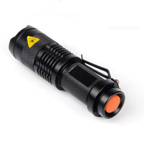 Flashlight Mini Black  LED Torch