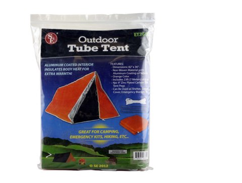 Emergency Outdoor Tube Tent